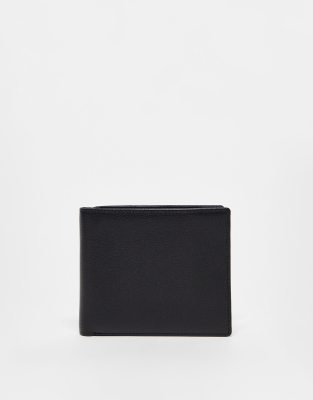 Smith And Canova Smith & Canova Leather Bilfold Wallet In Black | ModeSens