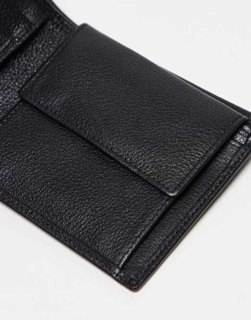 Smith & Canova leather wallet in black | ASOS