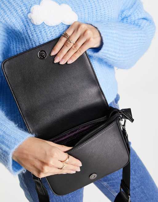 Smith & Canova - Sac bandoulière en cuir - Noir, 4 de 4