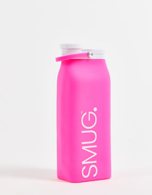 Smug SMUG Collapsible Water Bottle-Pink