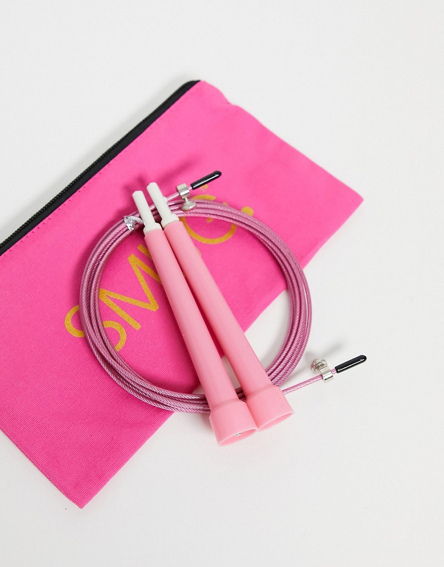 SMUG jump rope and bag set-Pink