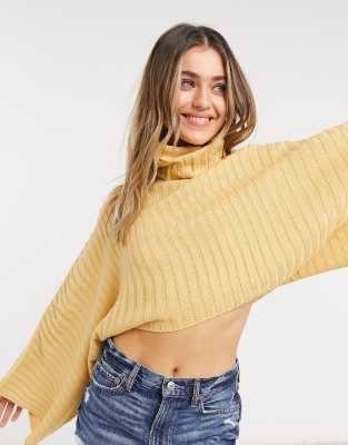 mango ribbed knit sweater
