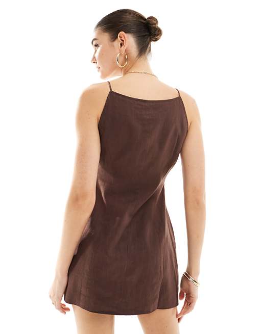Inspiration Cami in Chocolate Houndstooth Inspiration Cami in Chocolate Houndstooth