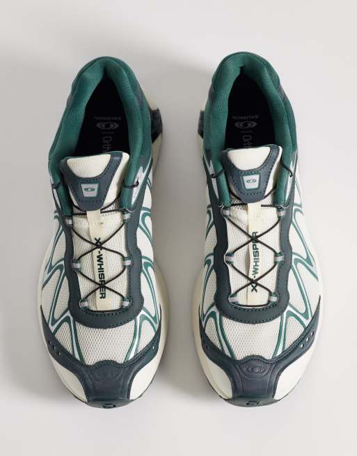 Sneakers - XT-Whisper - Sneakers color vaniglia e verde bistro, 3 di 5