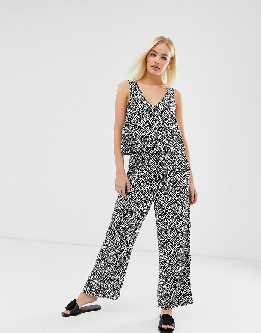 Soaked In Luxury floral jumpsuit-Multi