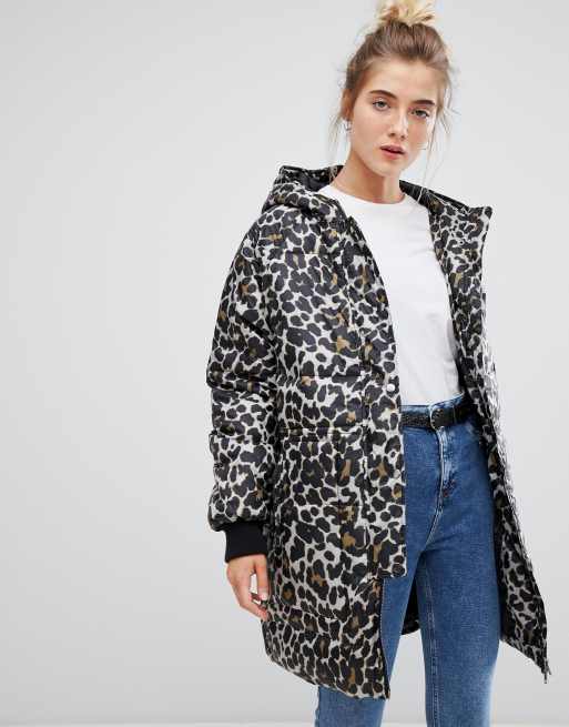 Asos 2025 cheetah coat