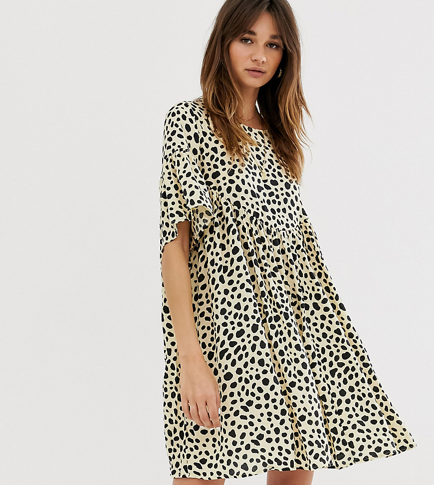 Soaked in Luxury - Sneeuw jurk met luipaardprint-Multi
