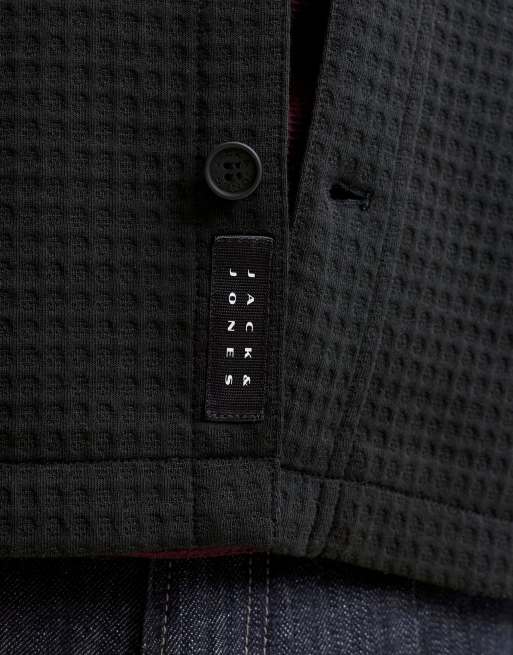Sobrecamisa negra de Jack & Jones, 4 de 7