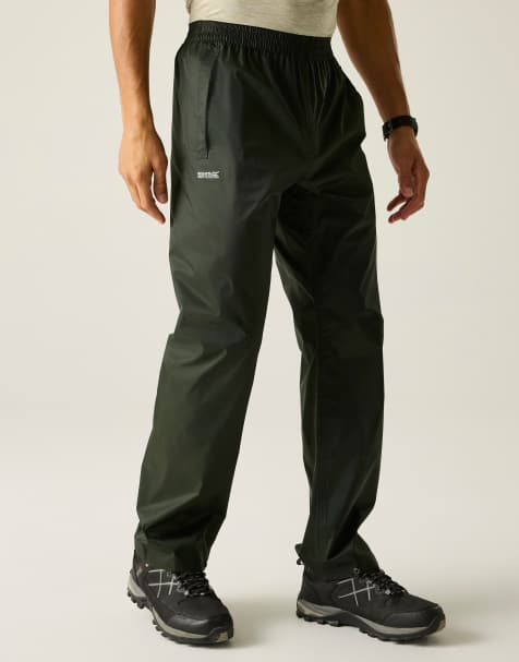 Sobrepantalones verde laurel impermeables y transpirables Pack It de Regatta - view 1