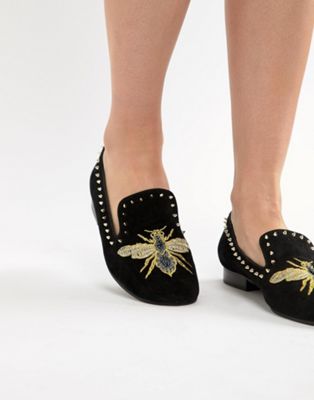 bee loafers