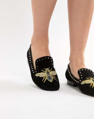 bee loafers