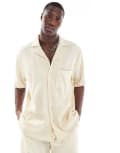 [Sol Beach] Sol Beach soft touch beach shirt in light brown XL Light brown