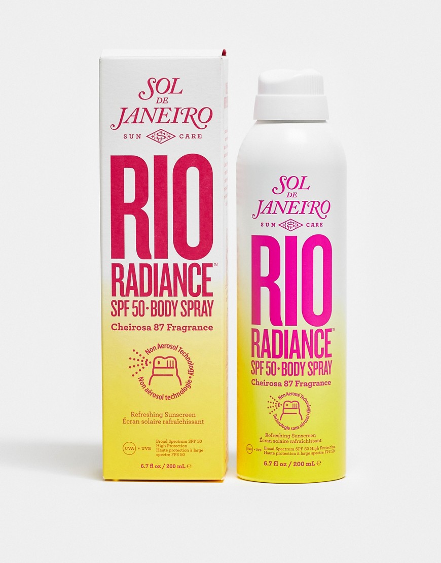 Sol De Janeiro Rio Radiance Body Spray SPF 50 200ml-No colour