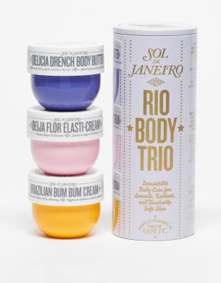 Sol de Janeiro Sol De Janeiro Rio Trio Set (3 x 50ml) - Worth £48-No colour