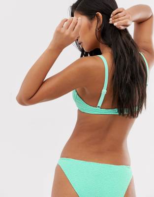 mint bikini top