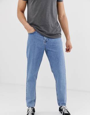 tapered dad jeans