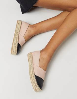 black toe espadrilles