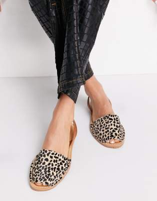 solillas sandals leopard