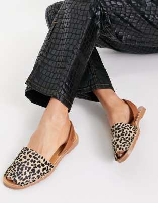 solillas sandals leopard