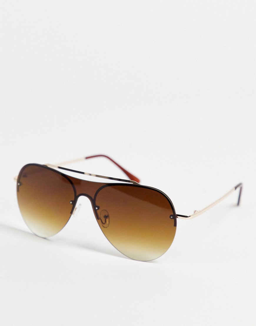 фото Солнцезащитные очки-авиаторы aj morgan futurama-коричневый цвет