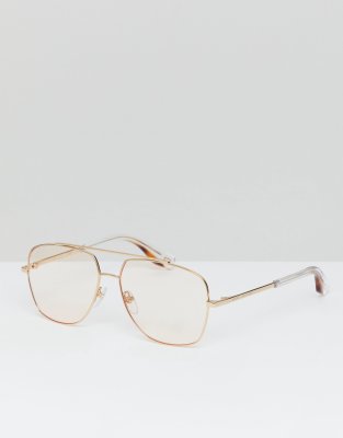 Солнцезащитные очки-авиаторы в золотистой оправе Marc Jacobs-Золотой