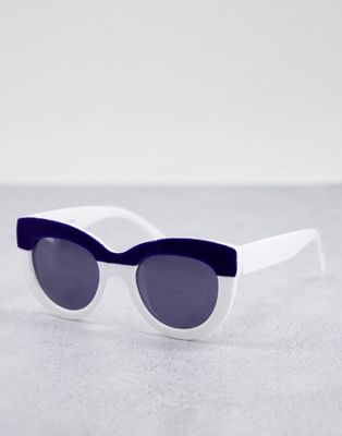 фото Солнцезащитные очки «кошачий глаз» aj morgan cavalcade-белый