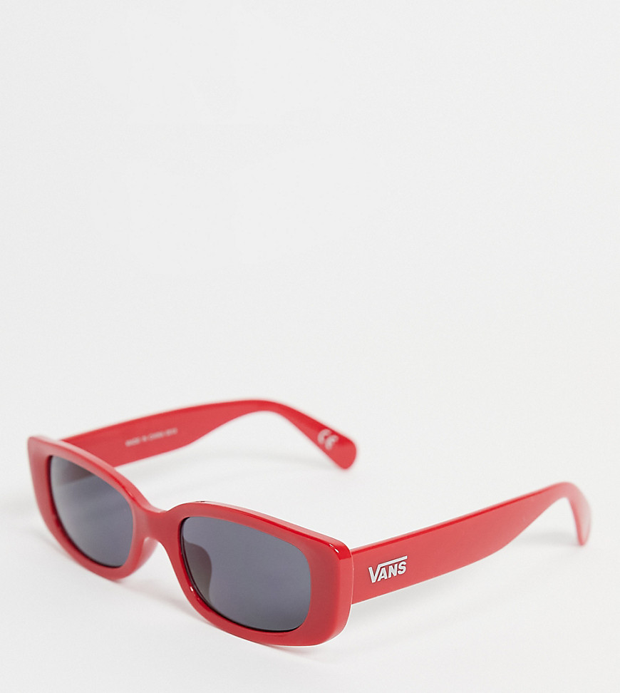 фото Солнцезащитные очки с красной оправой vans-красный