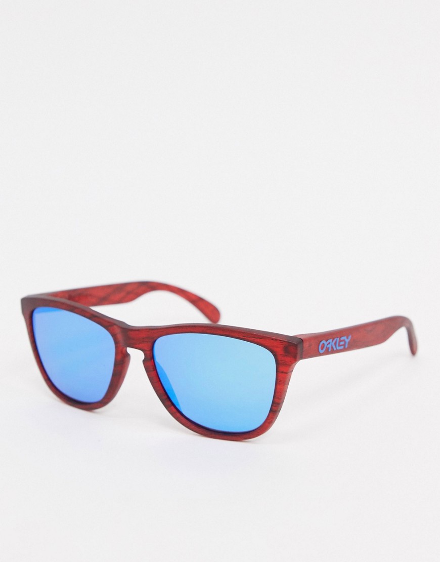 фото Солнцезащитные очки в квадратной оправе oakley-красный