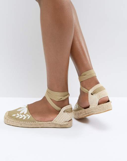 Soludos ballet tie up on sale flat