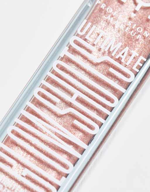 Sombra de ojos líquida Ultimate Glow Shots de NYX Professional Makeup: Tono Grapefruit Glow, 3 de 4