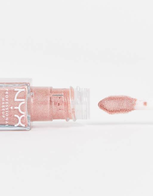 Sombra de ojos líquida Ultimate Glow Shots de NYX Professional Makeup: Tono Grapefruit Glow, 4 de 4