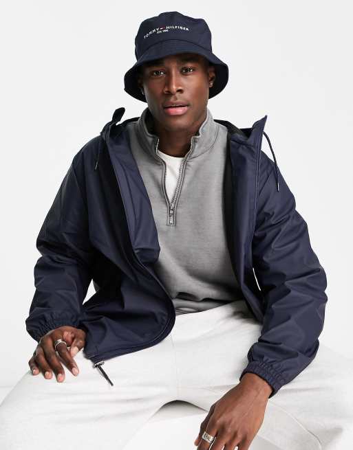 Sombrero de pescador azul marino Established de Tommy Hilfiger, 4 de 4