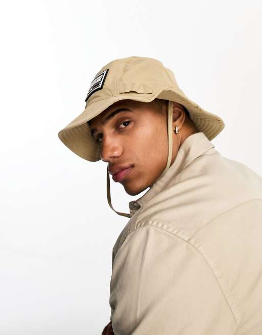 Sombrero de pescador beis estilo safari de Versace Jeans Couture , 3 de 4
