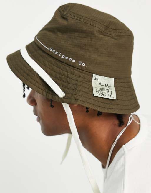 Sombrero de pescador caqui Coffin de Scalpers