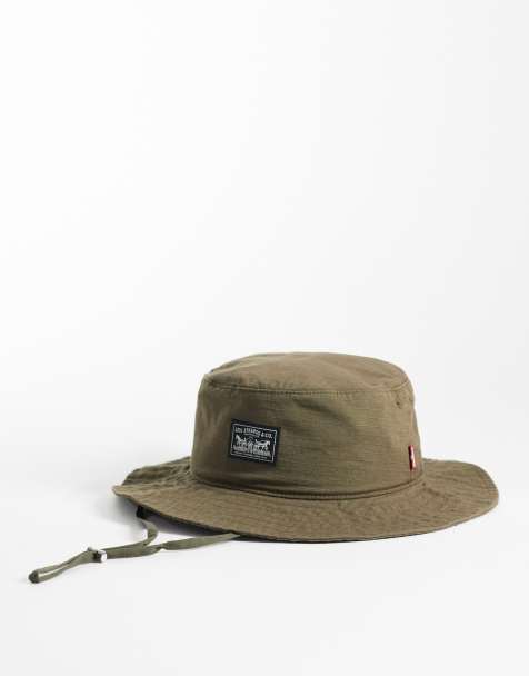 Sombrero de pescador caqui con cordón ajustable de Levi's - view 1