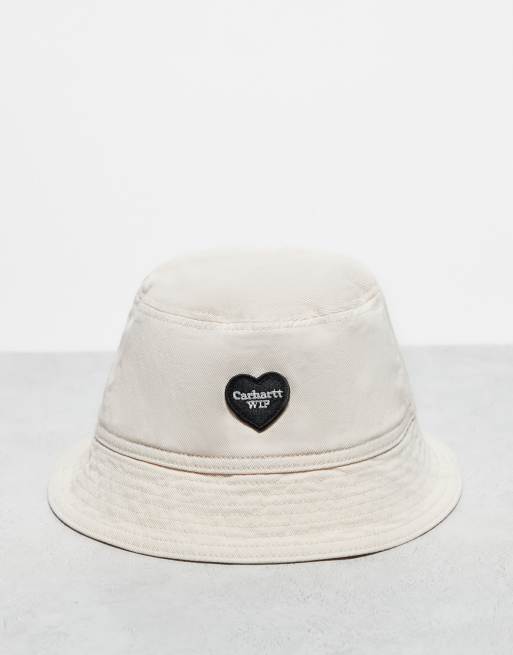 Sombrero de pescador color crema Drewe de Carhartt WIP