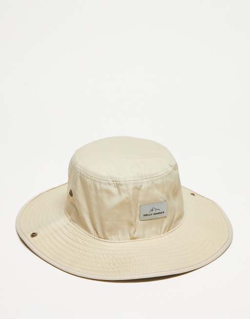 Sombrero de pescador color crema Roam de Helly Hansen
