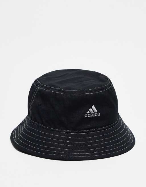 Sombrero de pescador negro de adidas Training