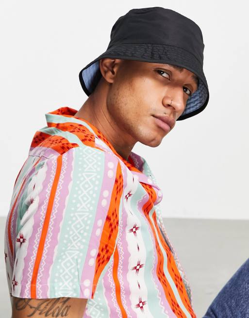 Sombrero de pescador negro Grant de Weekday