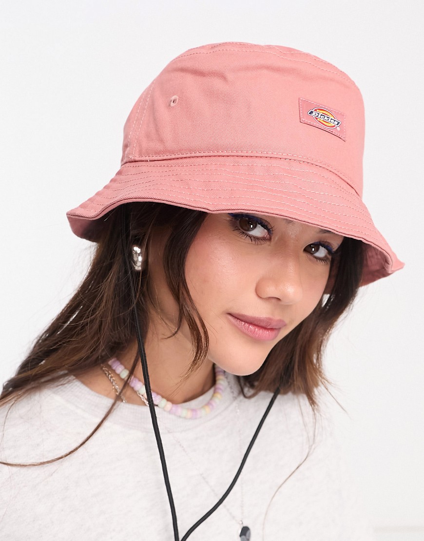 sombrero de pescador rosa clarks grove de dickies-rojo