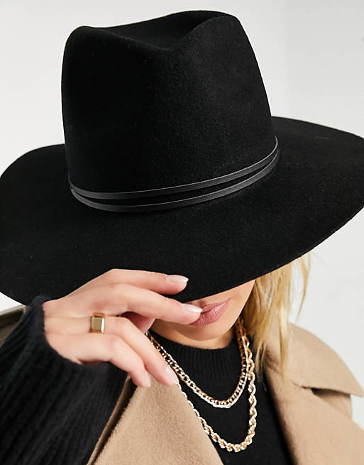 Sombrero negro de lana afieltrada de & Other Stories