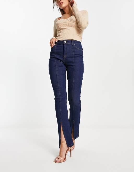 Jeans clearance split leg