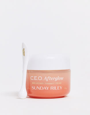 Sonntag Riley CEO - Afterglow Brightening - Vitamin-C-Creme, 50 g-Keine Farbe