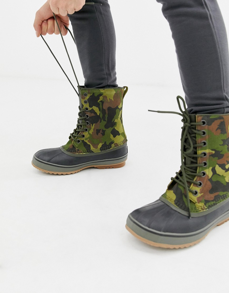 SOREL – 1964 premium – kamouflagefärgade boots-Grön