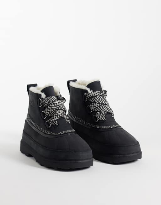 Sorel Ambler Fireside Chukka WP boots in black , 2 of 4