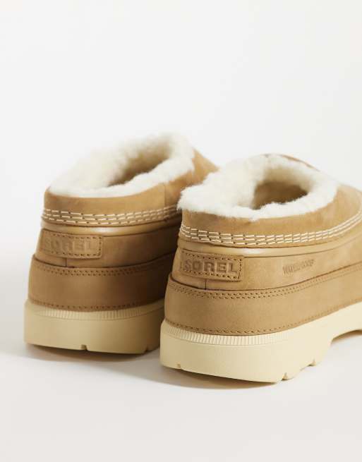 Sorel Ambler Fireside WP shoe in beige, 2 of 5