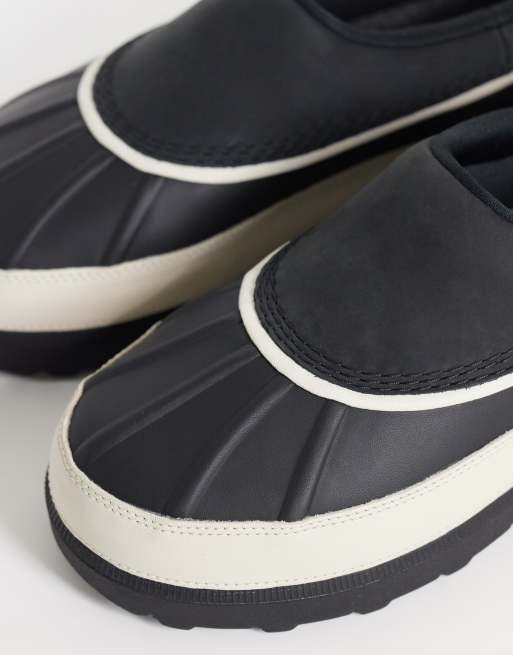 Sorel Ambler waterproof shoes in black and dark stone, 4 of 4