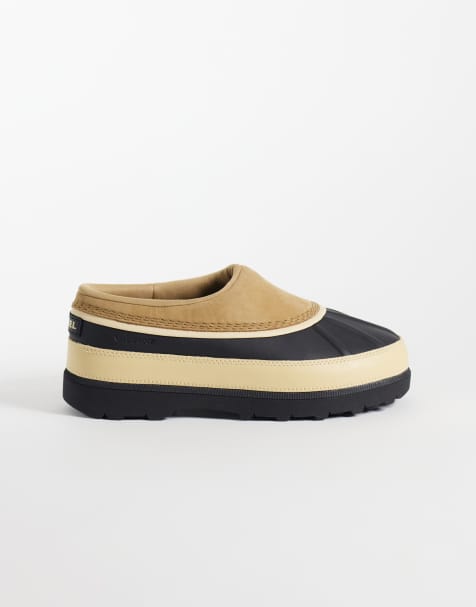 Sorel Ambler waterproof shoes in tan and black - view 1