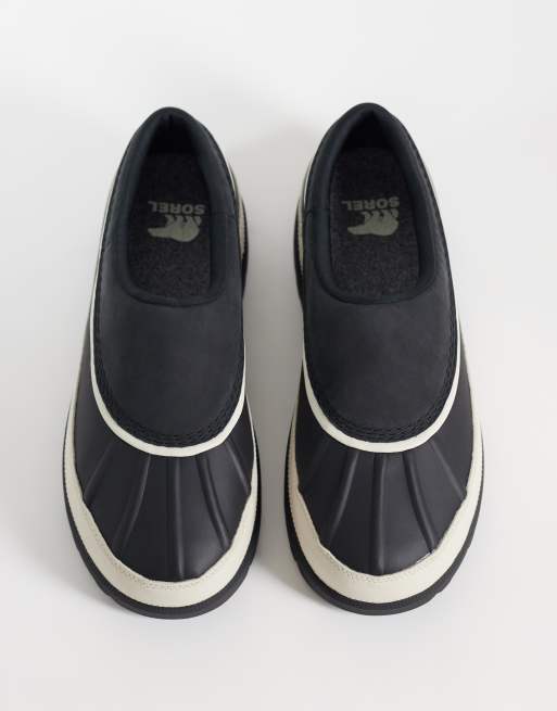 Sorel Ambler WP shoe in black and dark stone, 2 of 4