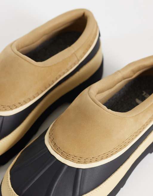 Sorel Ambler WP shoe in tan and  black, 3 of 4